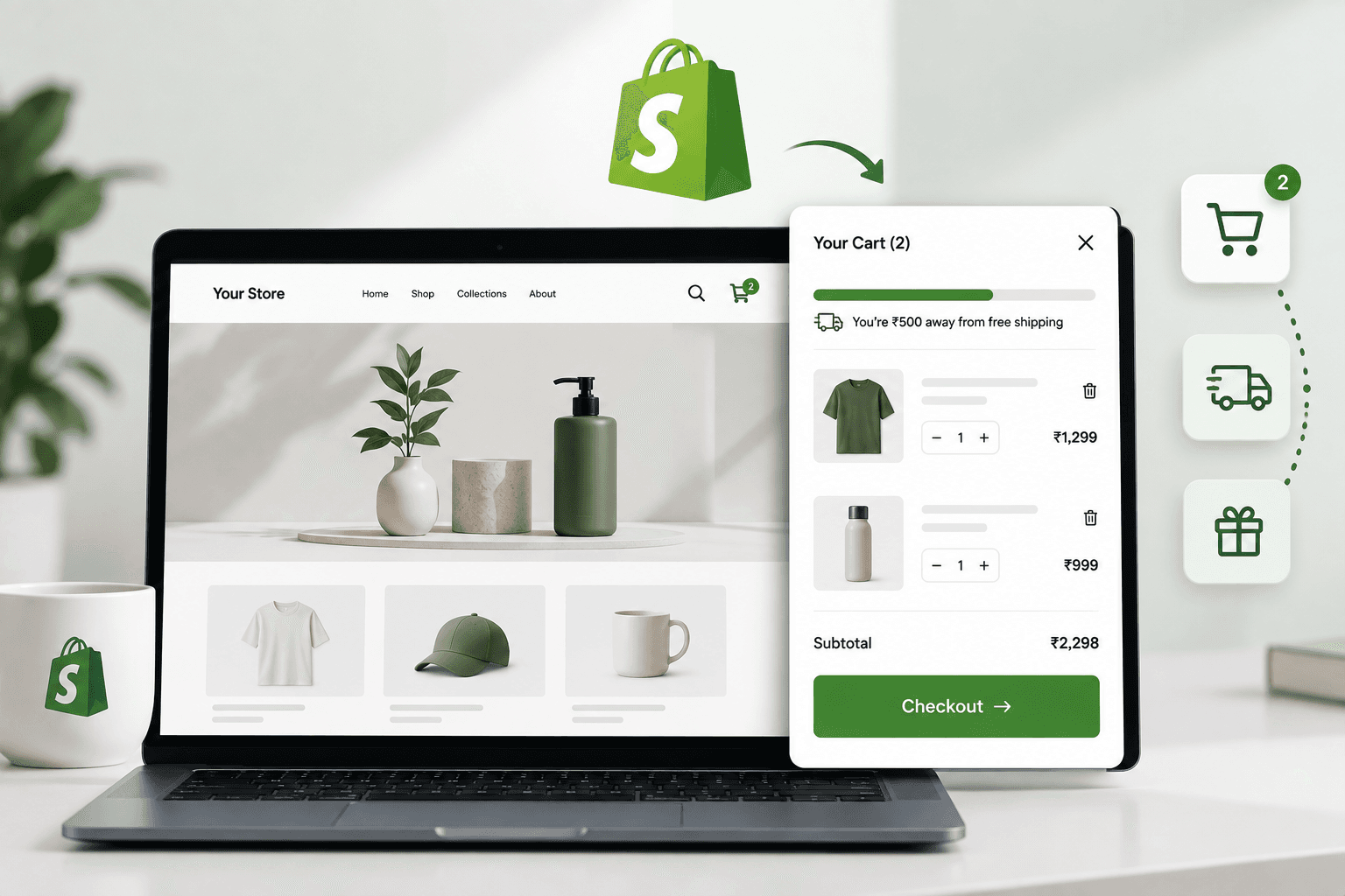 How to Build a Custom Slide-Out Cart Drawer in Shopify Liquid (With Free Shipping Bar)