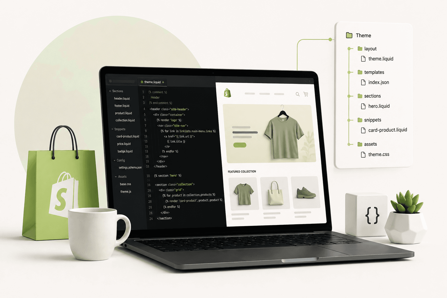 The Complete Guide to Shopify Theme Development with Liquid — Built by Saurav