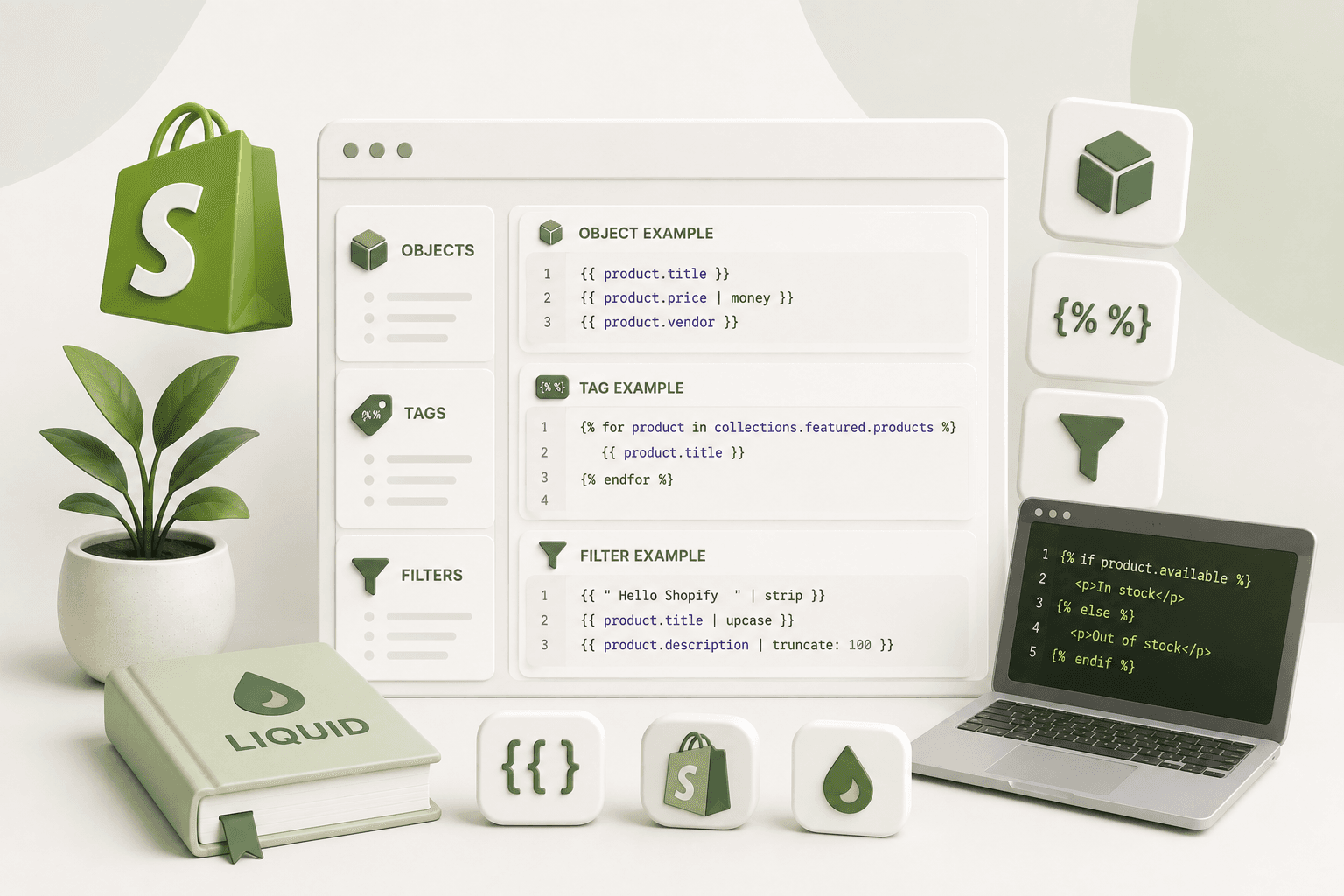 Shopify Liquid Objects, Tags and Filters Explained With Examples