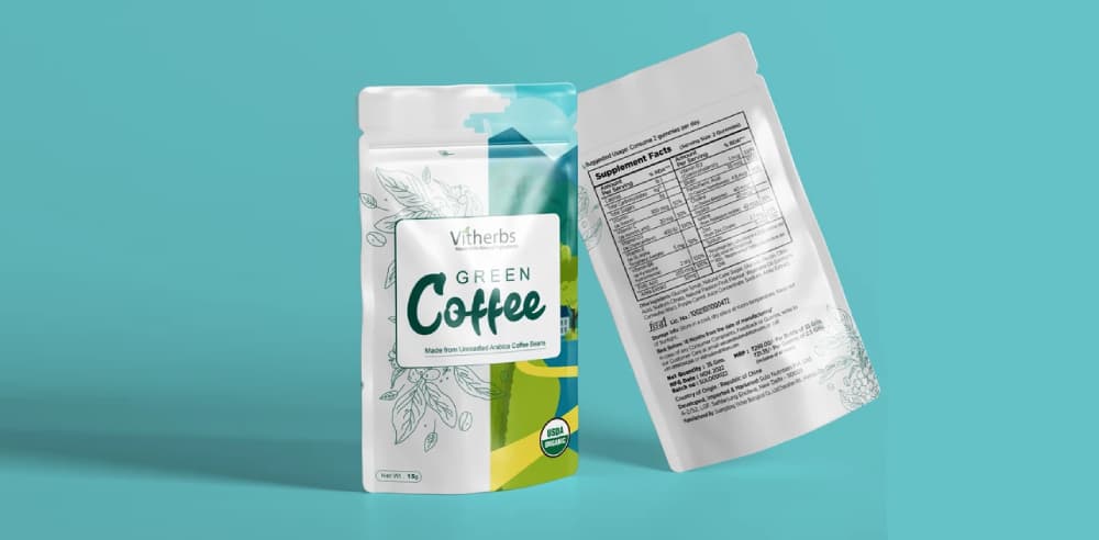 Viherbs Green Coffee – Packaging Design
