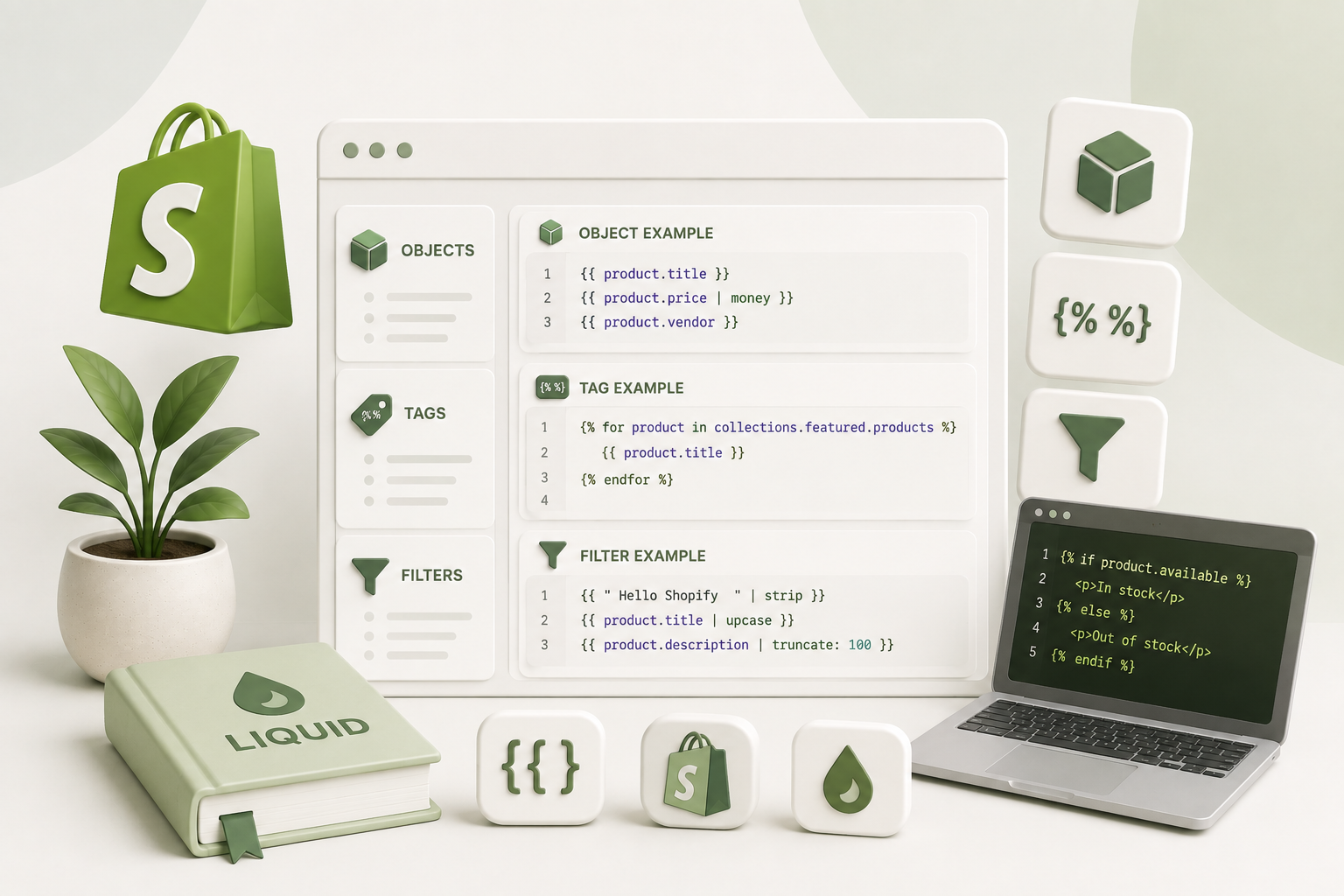 Shopify Liquid Objects, Tags and Filters Explained With Examples